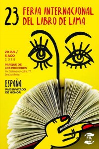 Cartel Feria del libro de Lima